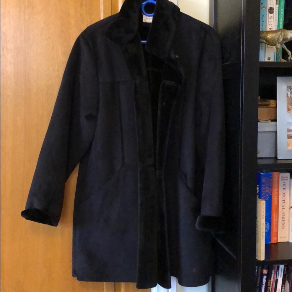 Faux Fur Shearling Coat